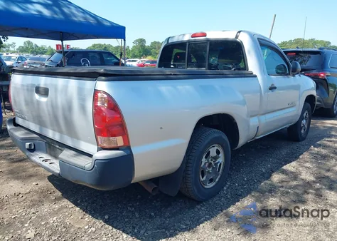2006 Toyota Tacoma из США, поврежденный, VIN 5TENX22N86Z217391